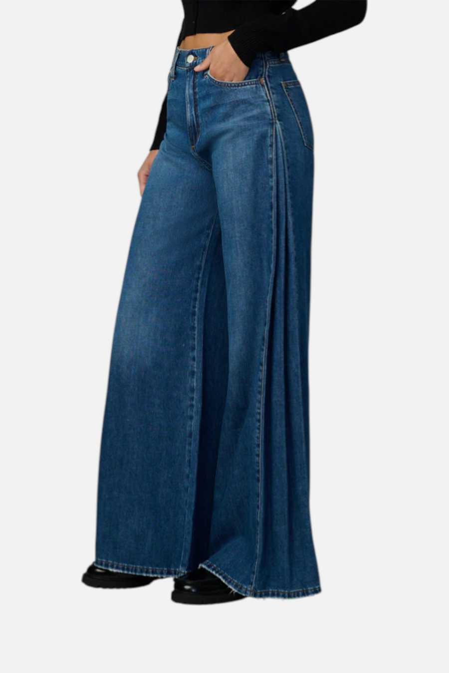 Joes Jeans Women's The Side Pleat Jean in Cherished – side view