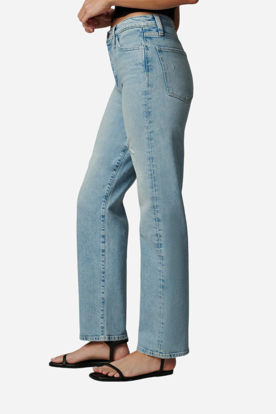 Joe's The 90'S Niki Mid Rise Boyfriend in Next Level – back view