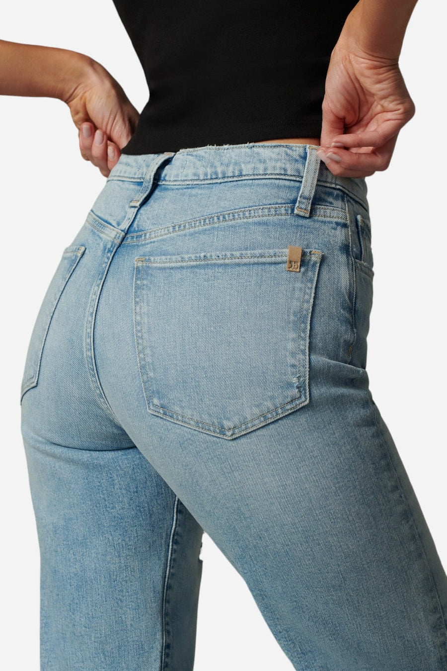 Joe's The 90'S Niki Mid Rise Boyfriend in Next Level – flat lay