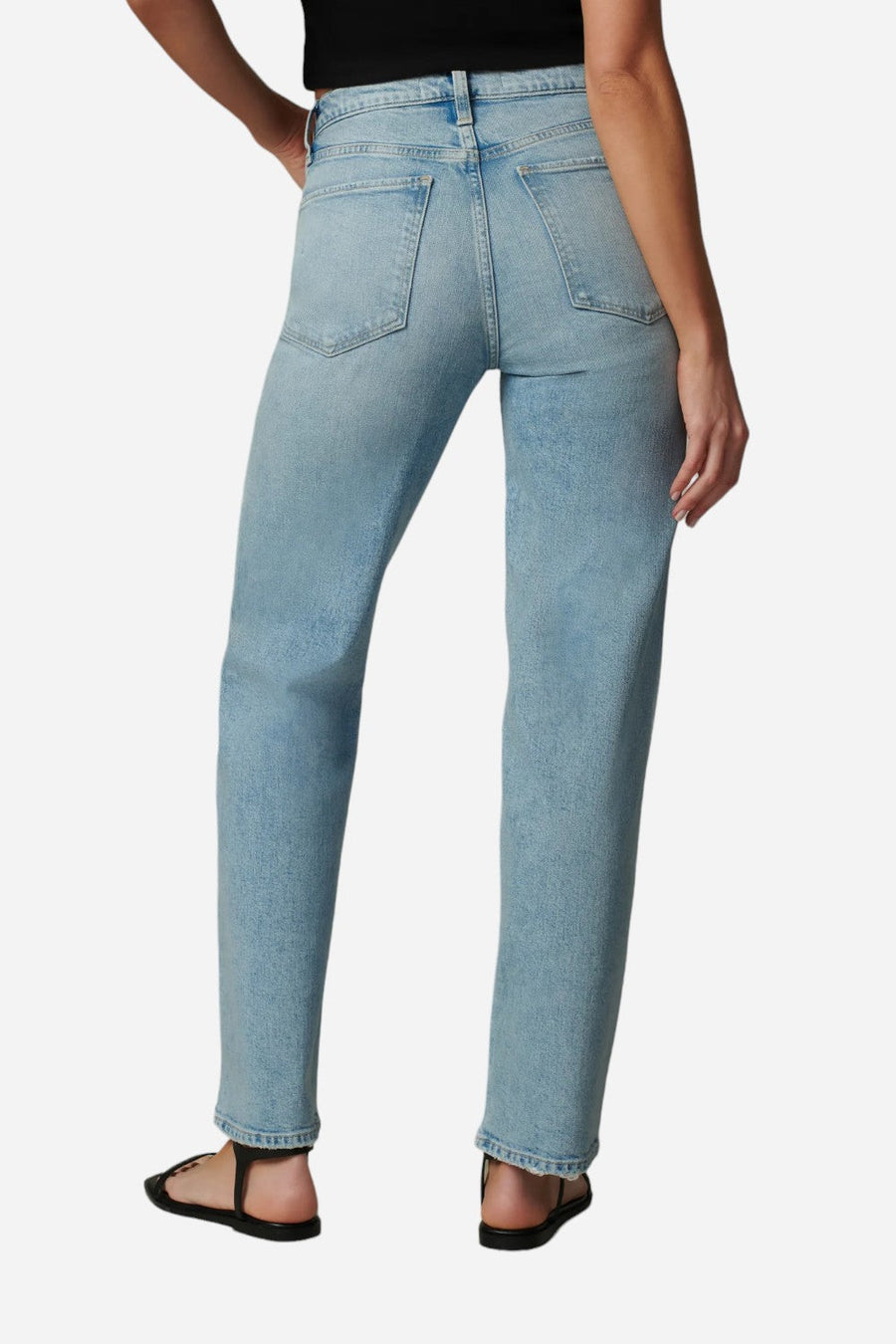 Joe's The 90'S Niki Mid Rise Boyfriend in Next Level – side view