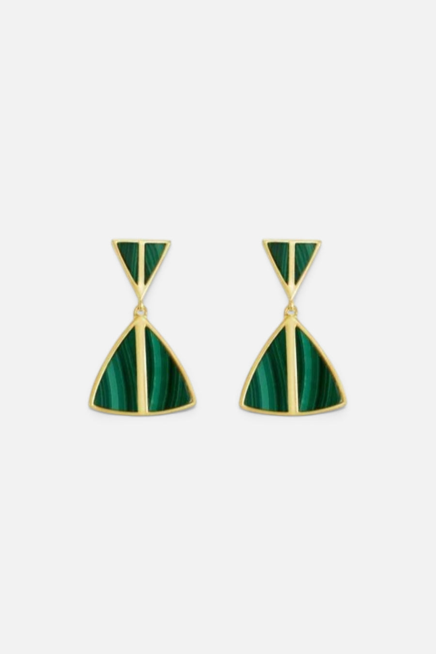 Jolene Earrings Gold – front view