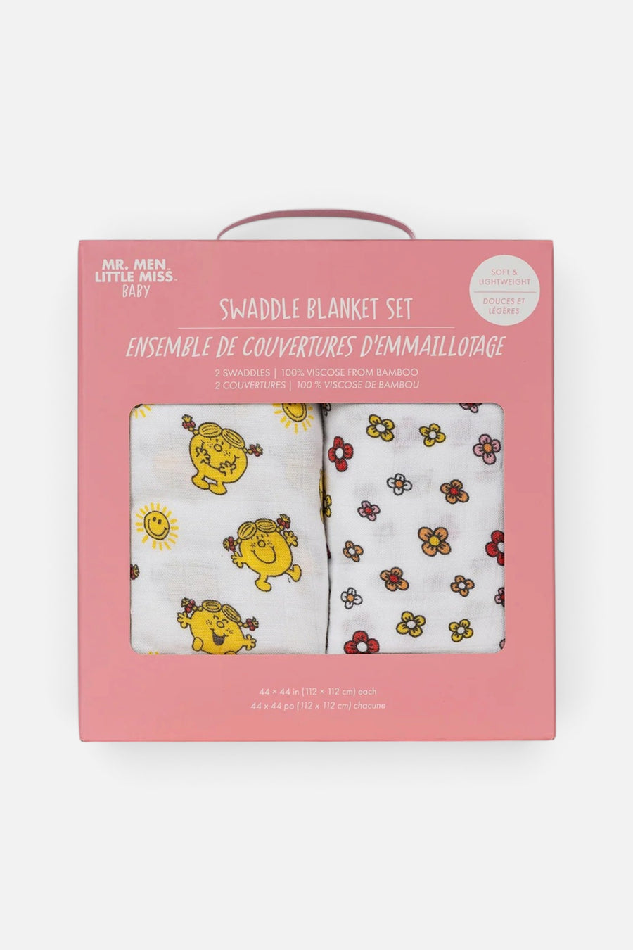 Jujube Little Miss Sunshine Swaddle Blanket Set – front view