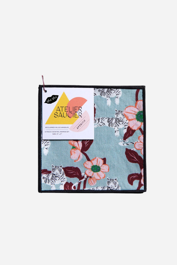 Jungle Book Cocktail Napkin, Set of 4