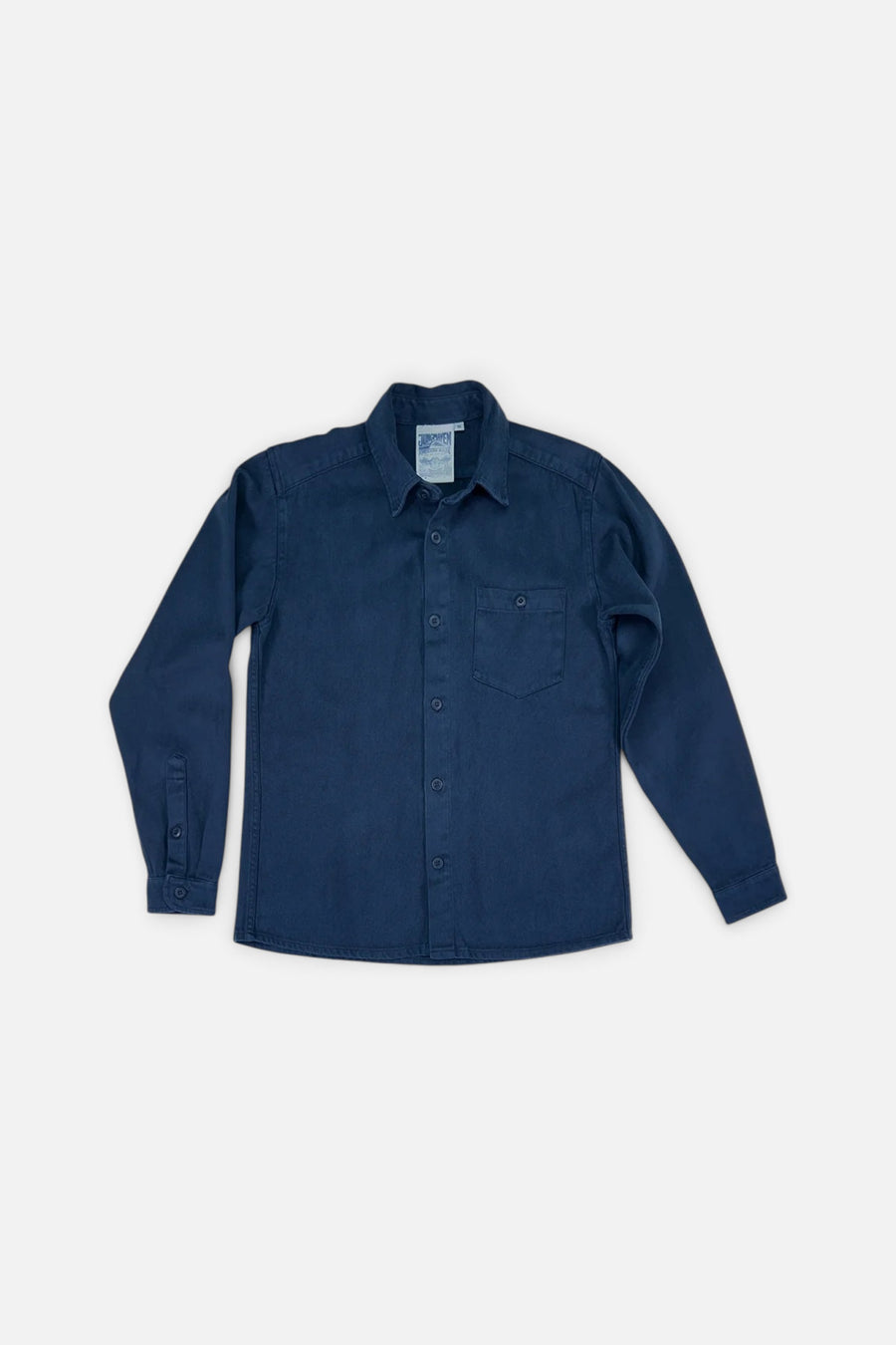 Jungmaven Topanga Shirt in Navy – front view