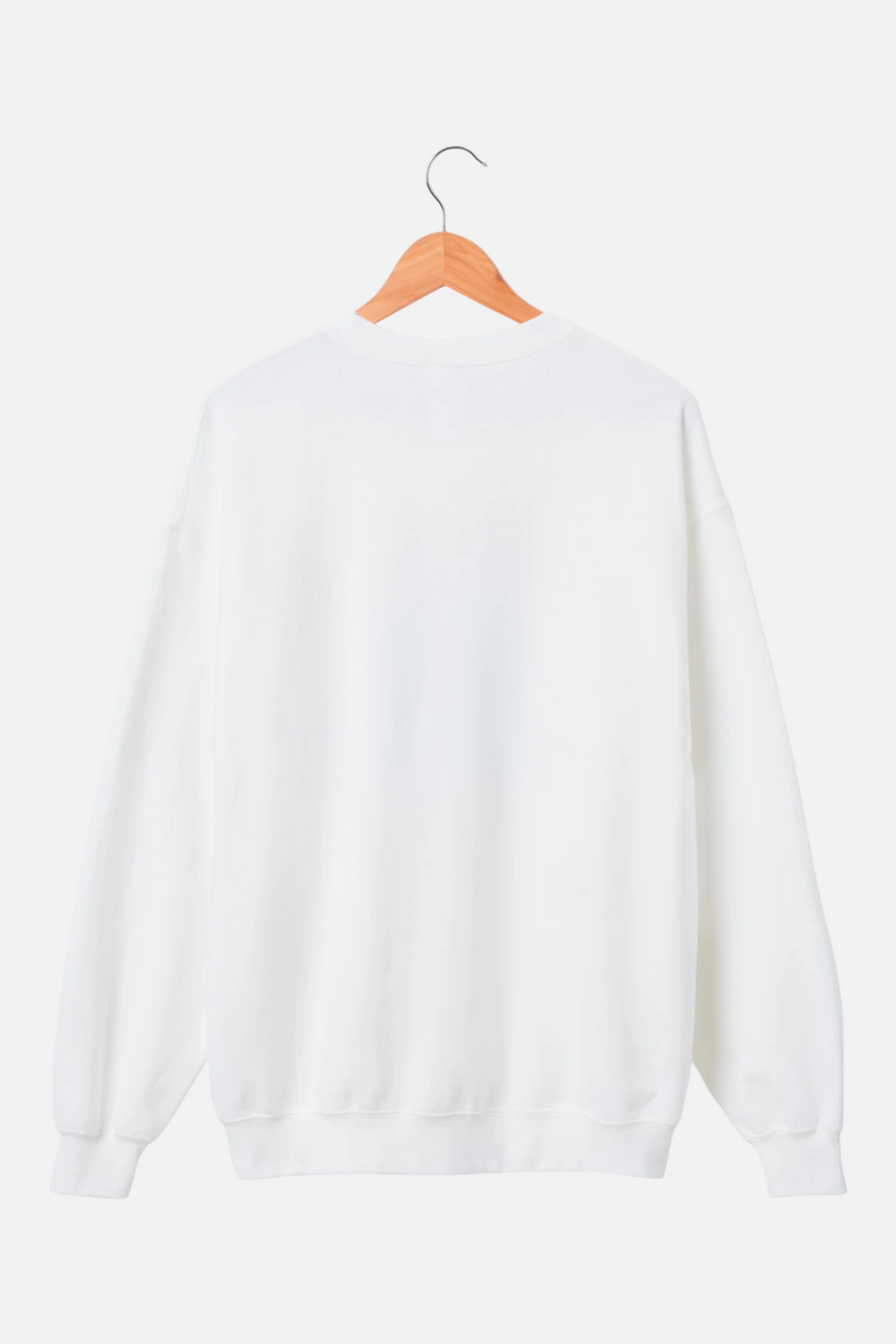 Junk Food Budweiser Clydesdale Crewneck in White – back view