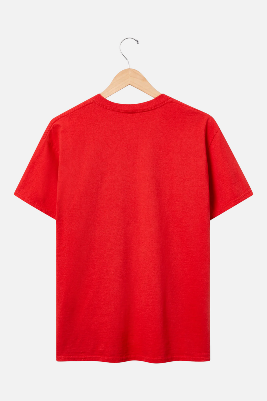 Junk Food Chiefs Checkdown Tee in Red – back view