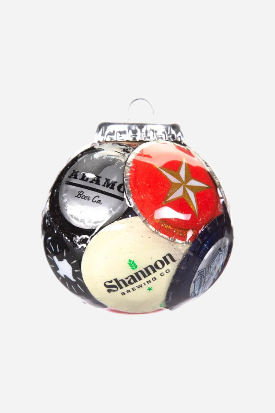 Kaps For Kids Texas Breweries Bottle Cap Ornament – back view