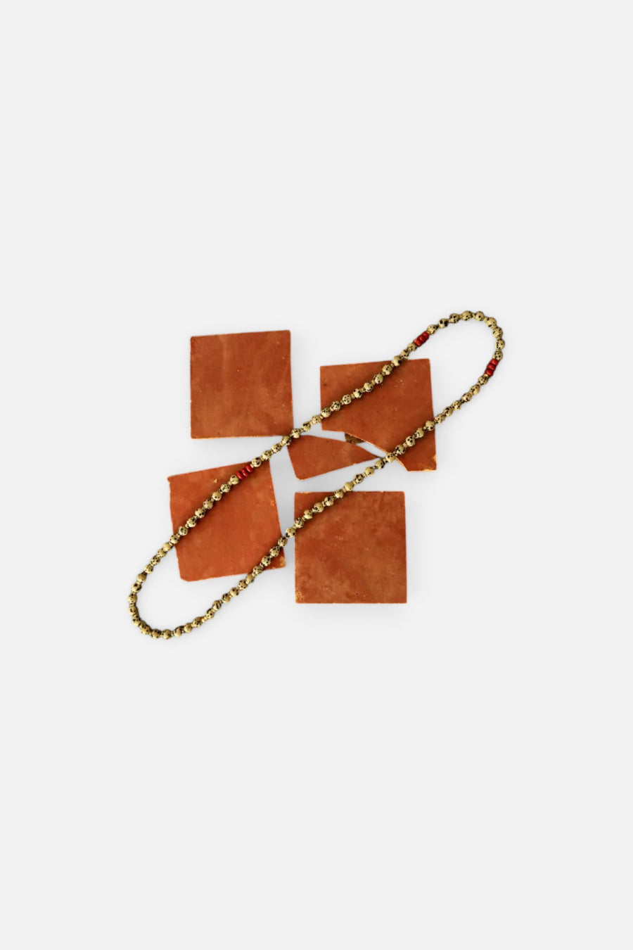 Karen Lazar Trace Necklace, 36" – detail