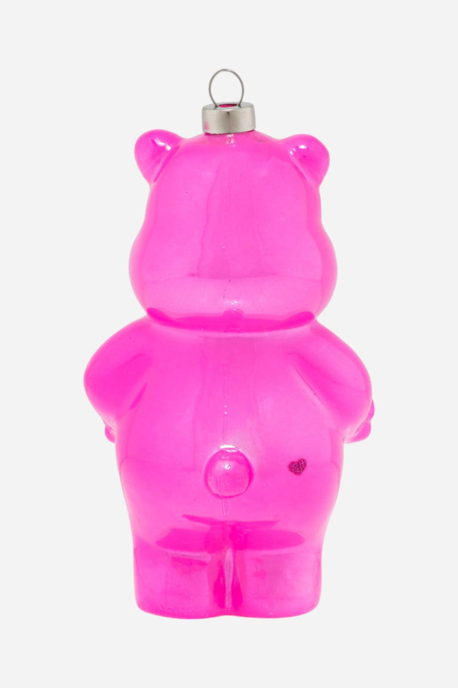 Kat + Annie Cheer Bear Ornament – back view