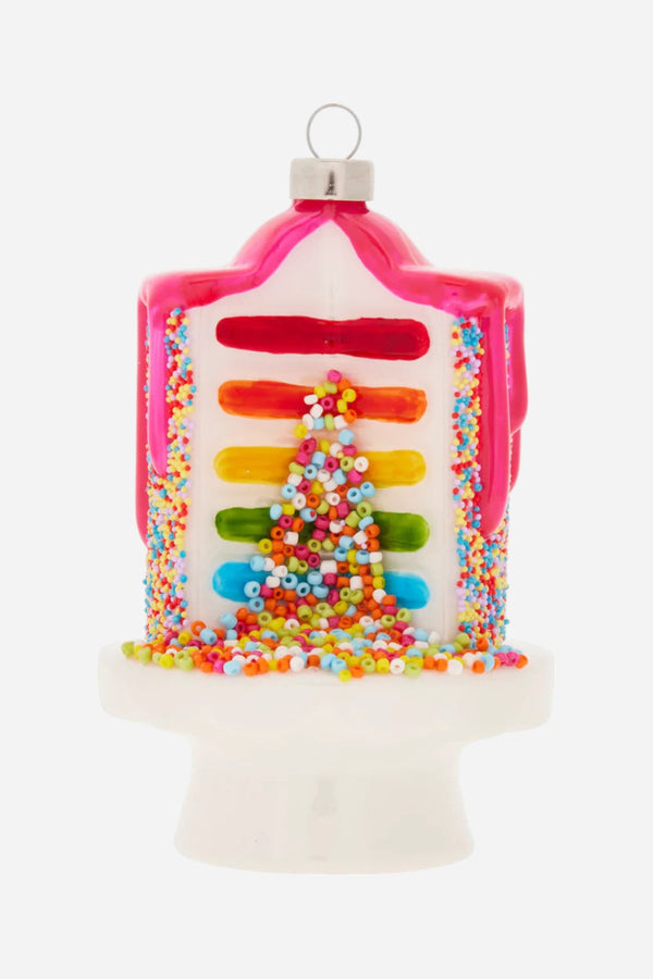 Kat + Annie Confetti Cake Ornament