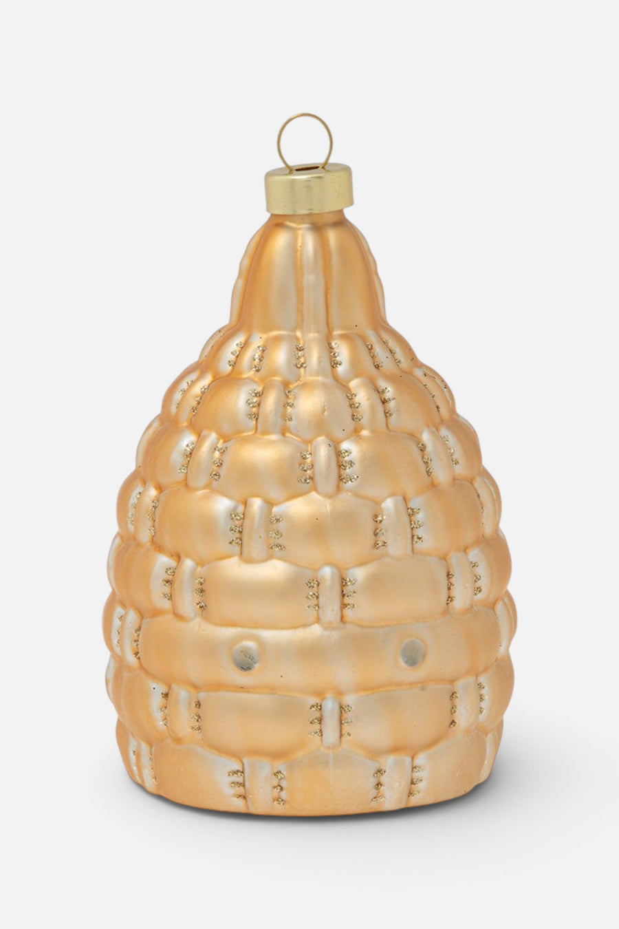 Kat + Annie Honey Bee Hive Ornament – back view