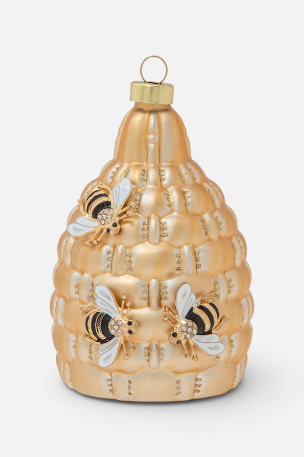 Kat + Annie Honey Bee Hive Ornament