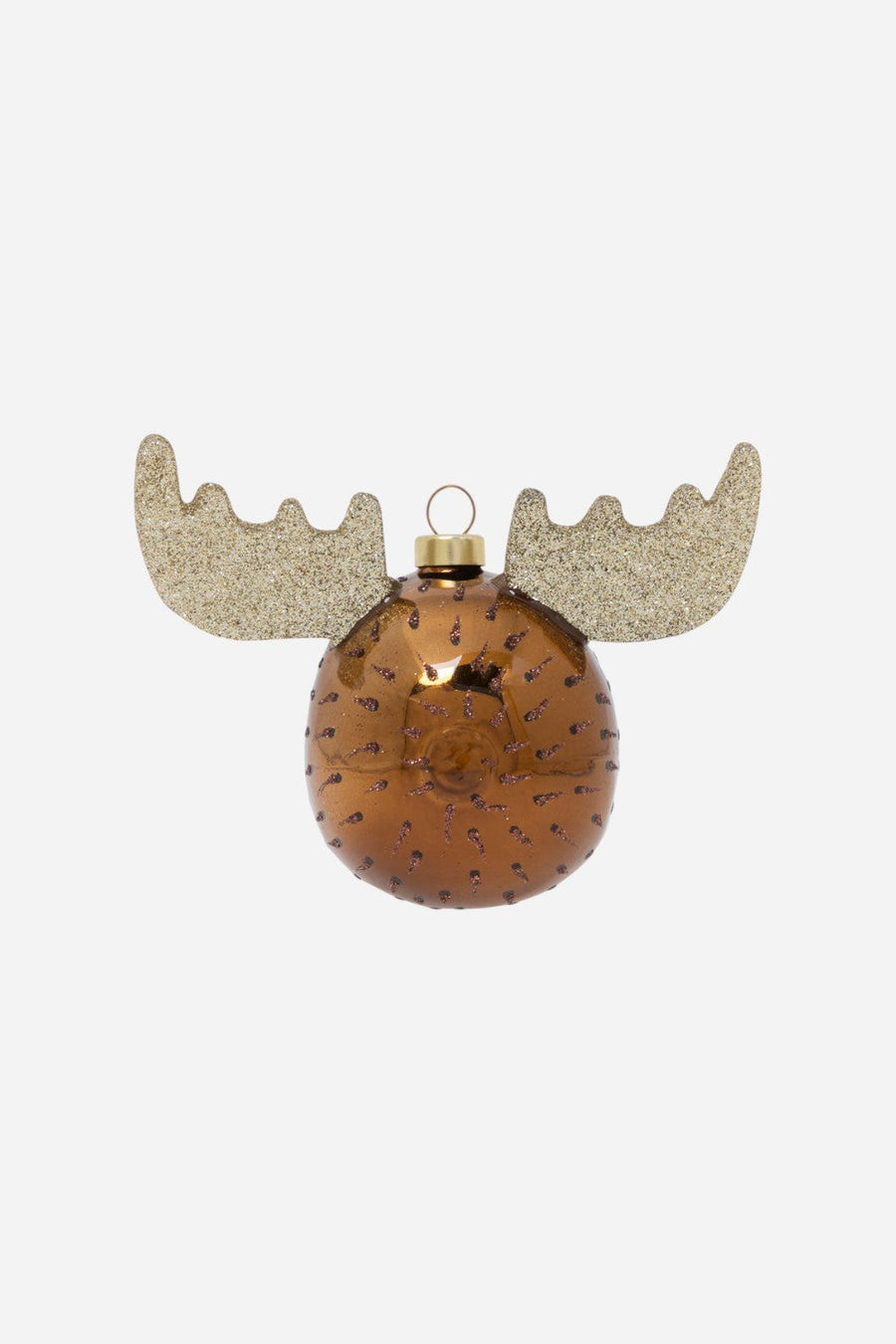 Kat + Annie Little Moose Ornament – back view