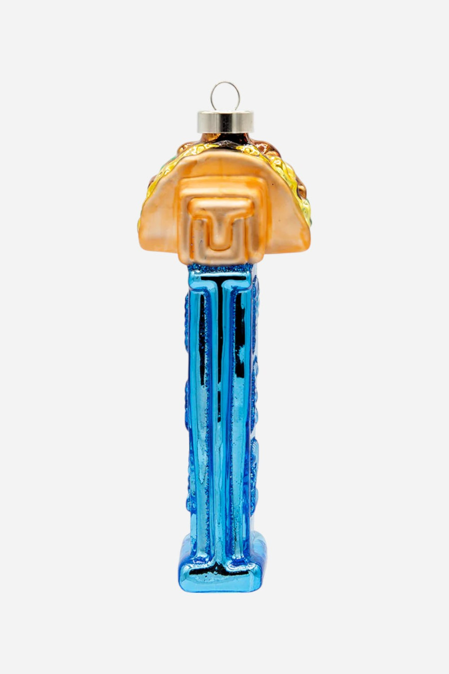 Kat + Annie Tasty Taco Pez Dispenser Ornament – side view