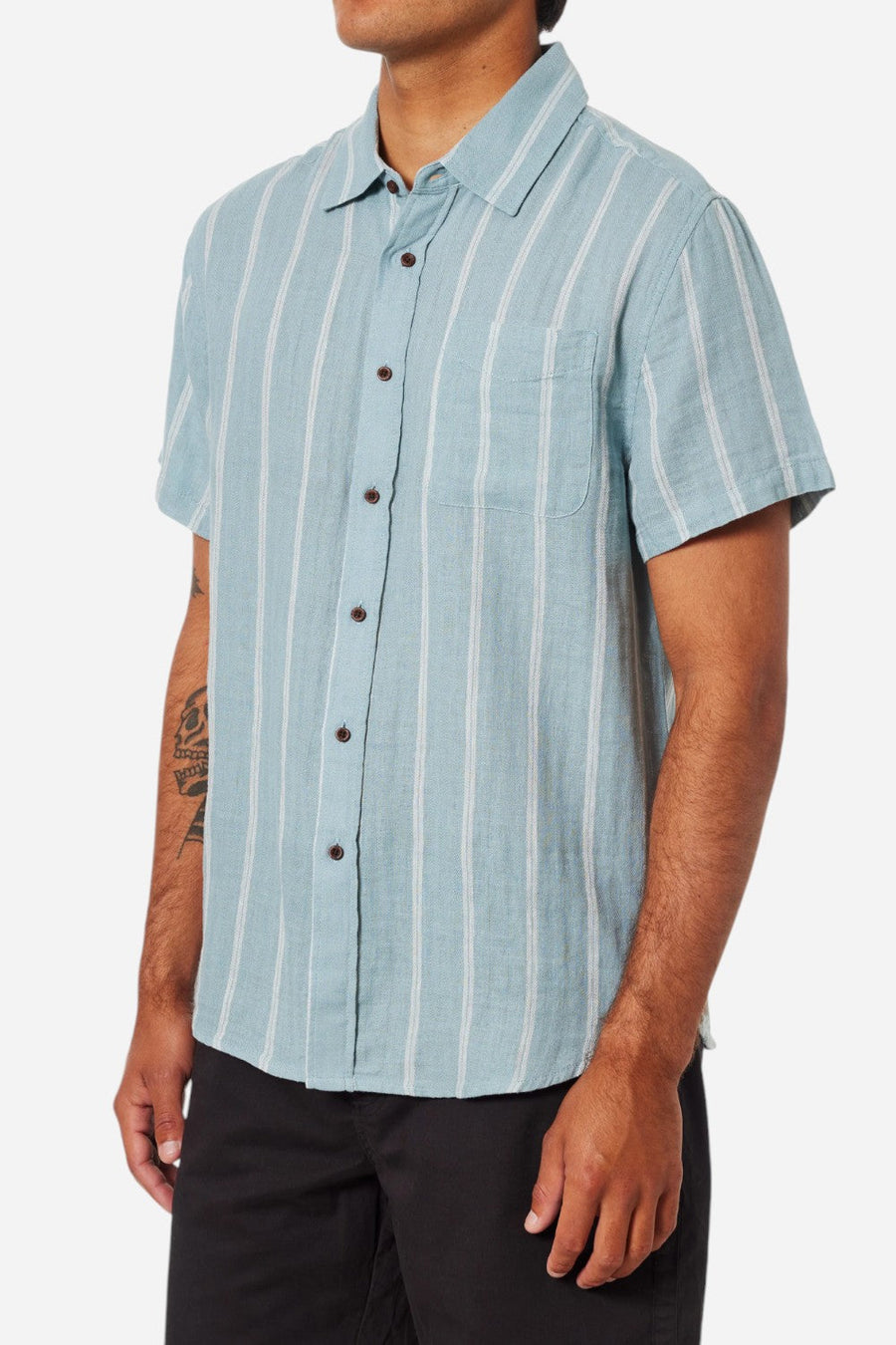 Katin Alan Shirt in Lago – detail