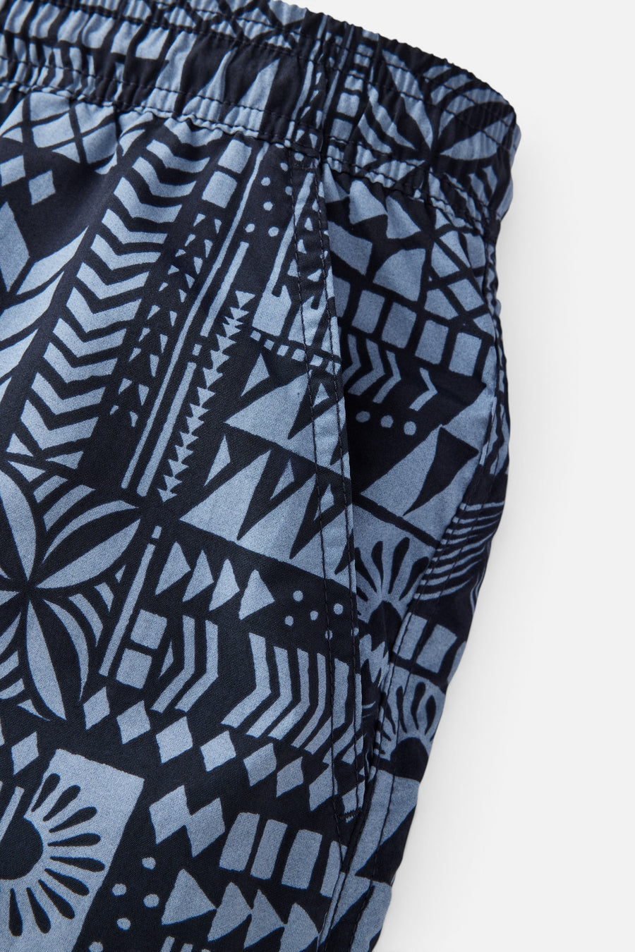 Katin Atoll Volley Swim Trunk in Black – flat lay