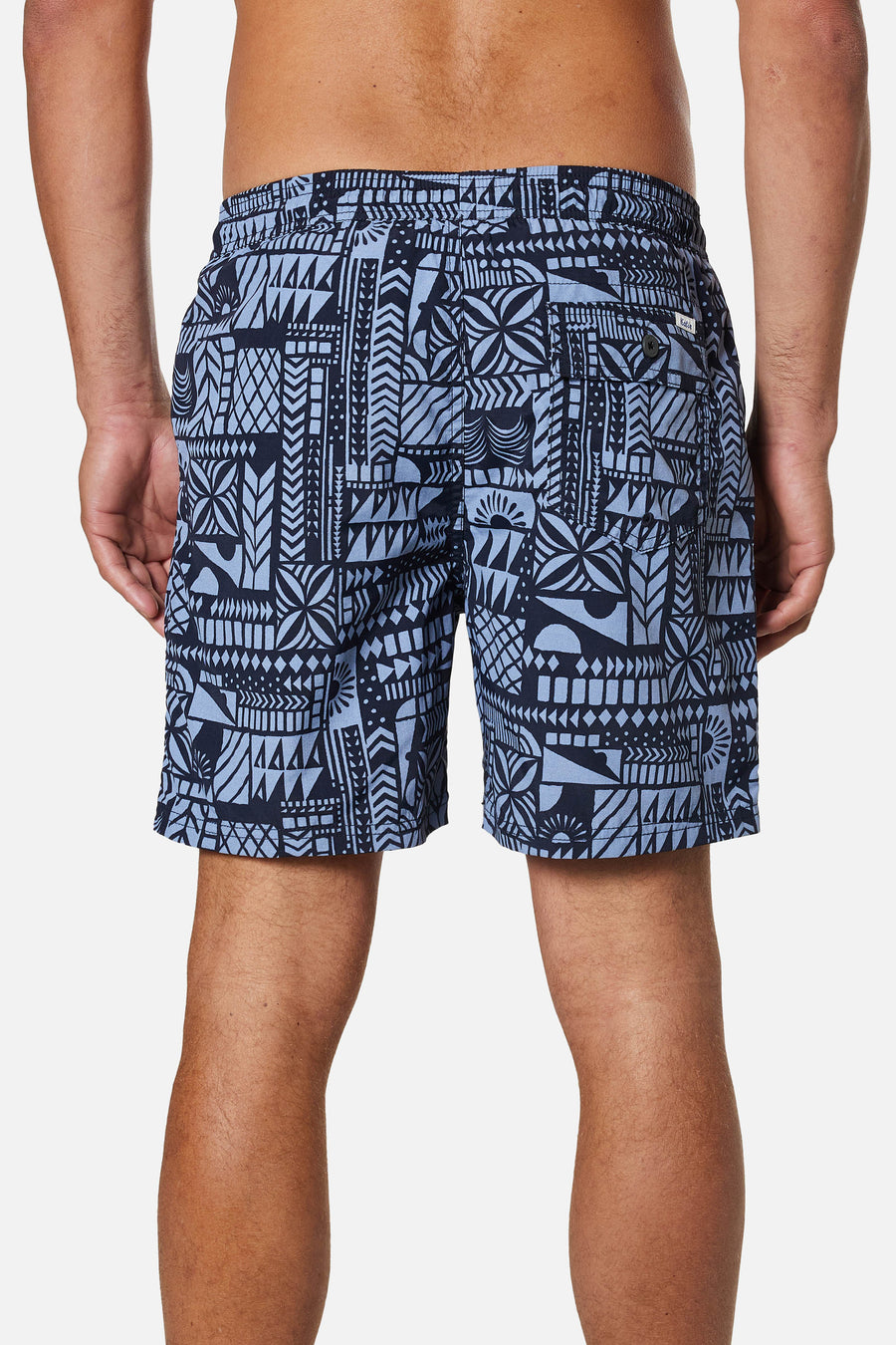 Katin Atoll Volley Swim Trunk in Black – side view
