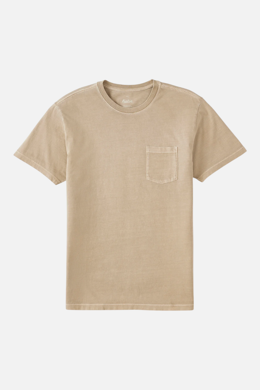 Katin Base Tee in Vintage Khaki – detail