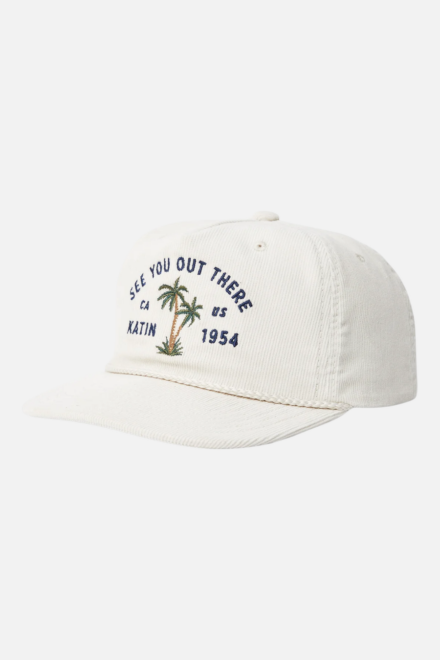 Katin Bermuda Hat in Vintage White – front view