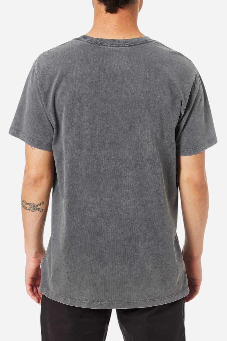 Katin Boogie Tee in Black Sand Wash – detail