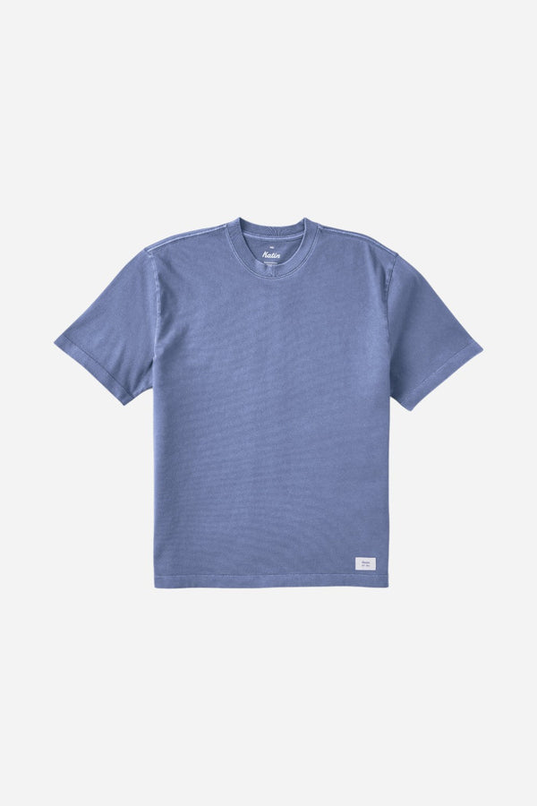 Katin Box Fit Heritage Tee in Dye Blue