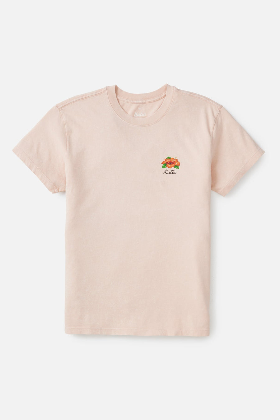 Katin Coco Tee in Pink Sand Wash – side view
