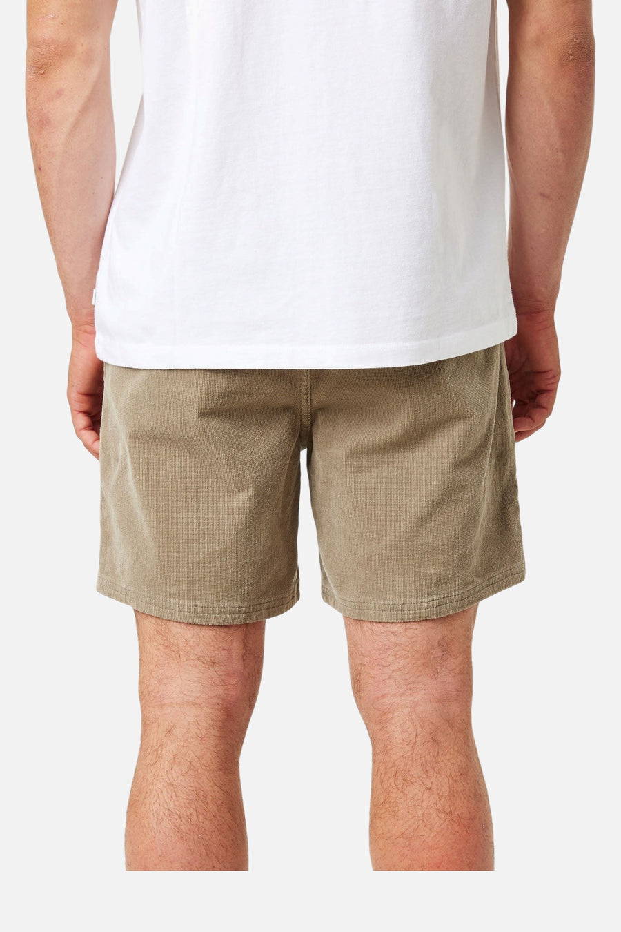 Katin Cord Local Short in Warm Gray – side view