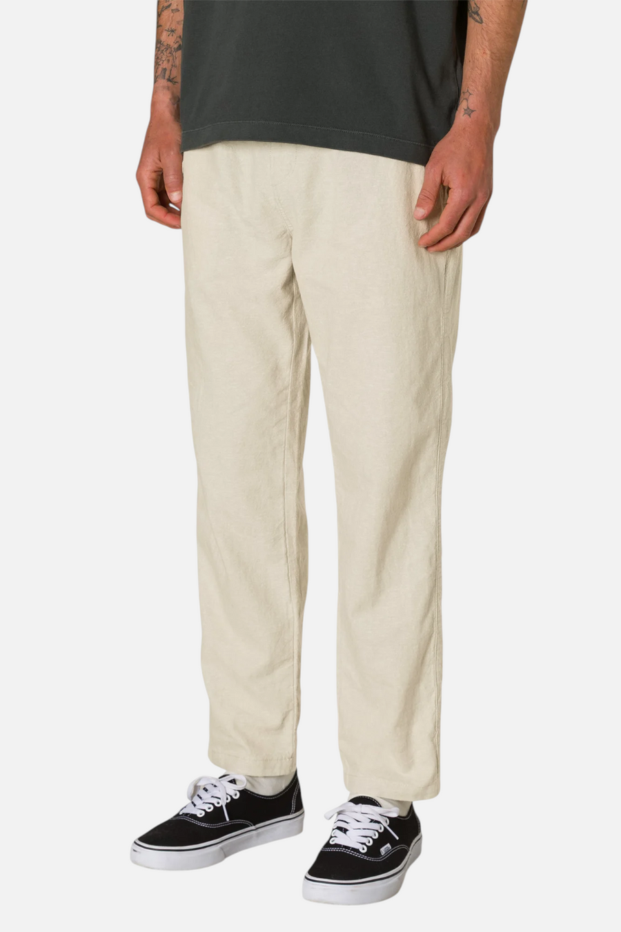 Katin Isaiah Local Pant in Light Gray – back view