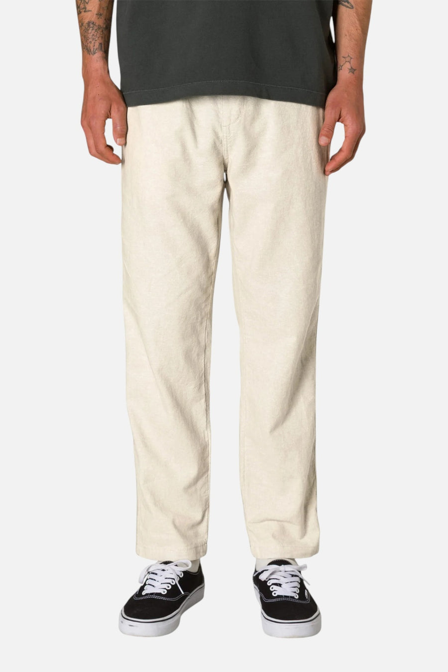Katin Isaiah Local Pant in Light Gray – on model