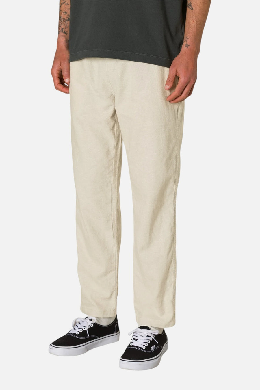 Katin Isaiah Local Pant in Light Gray – on model