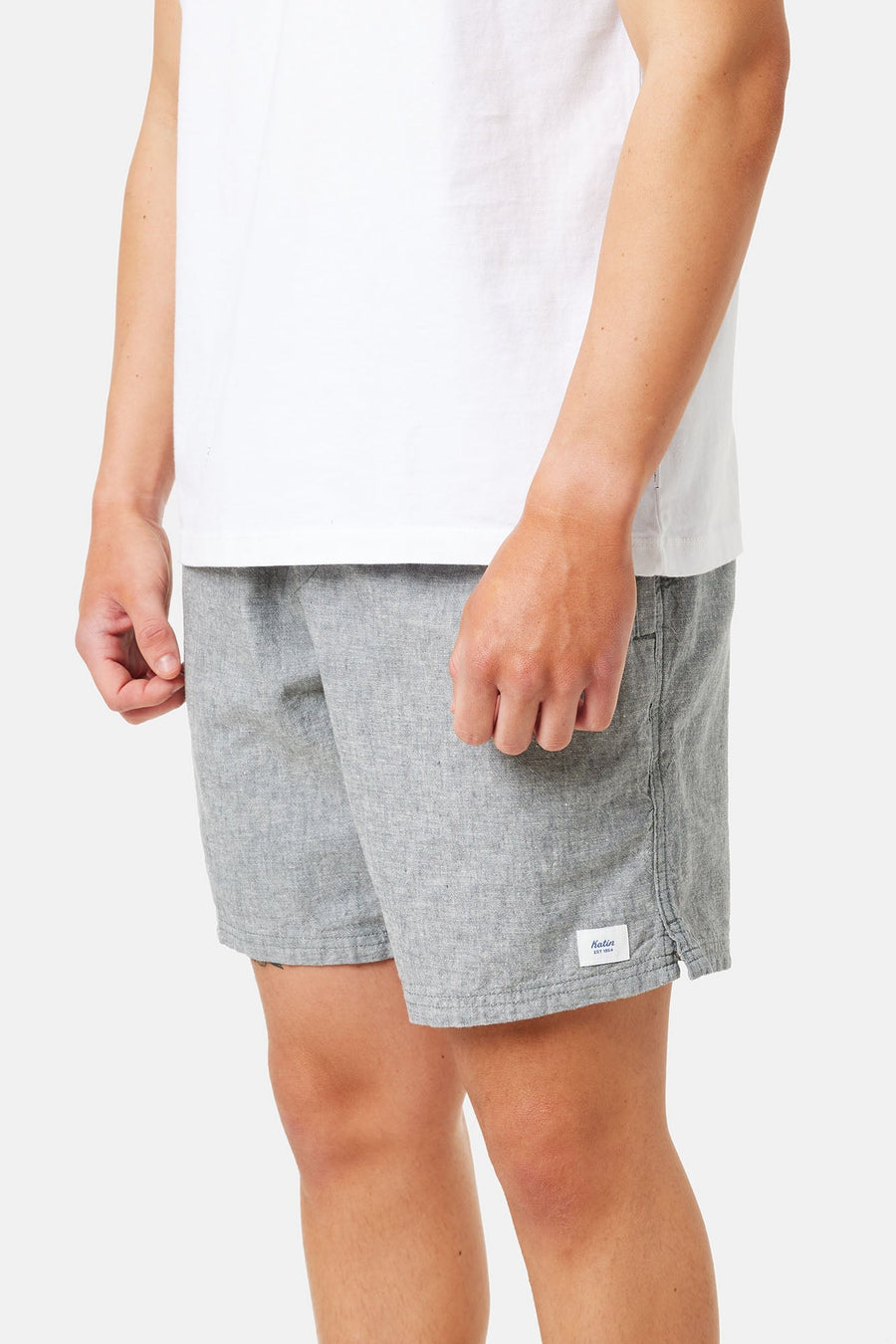 Katin Isaiah Local Short in Steel Blue – back view