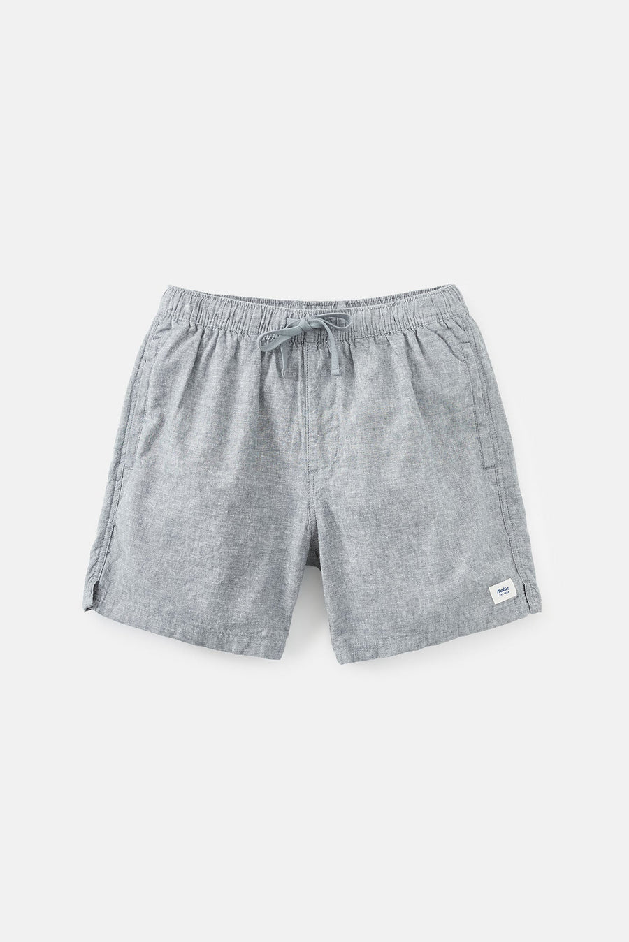 Katin Isaiah Local Short in Steel Blue – flat lay