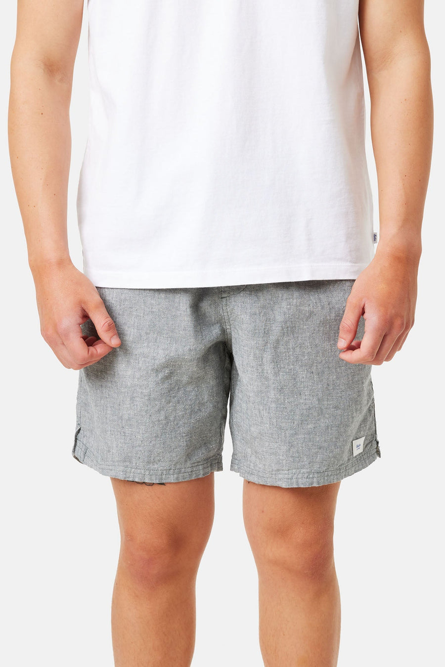 Katin Isaiah Local Short in Steel Blue – front view