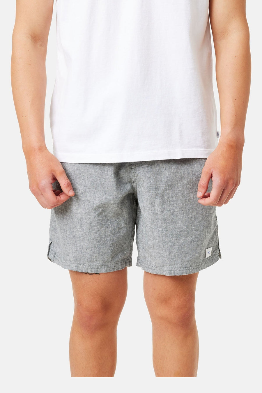 Katin Isaiah Local Short in Steel Blue – on model