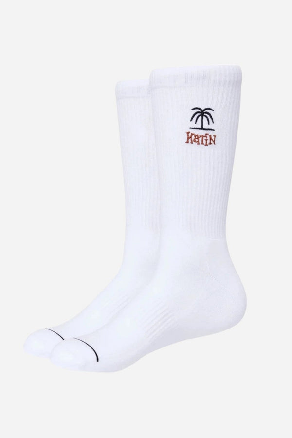 Katin K-Palm Sock in White