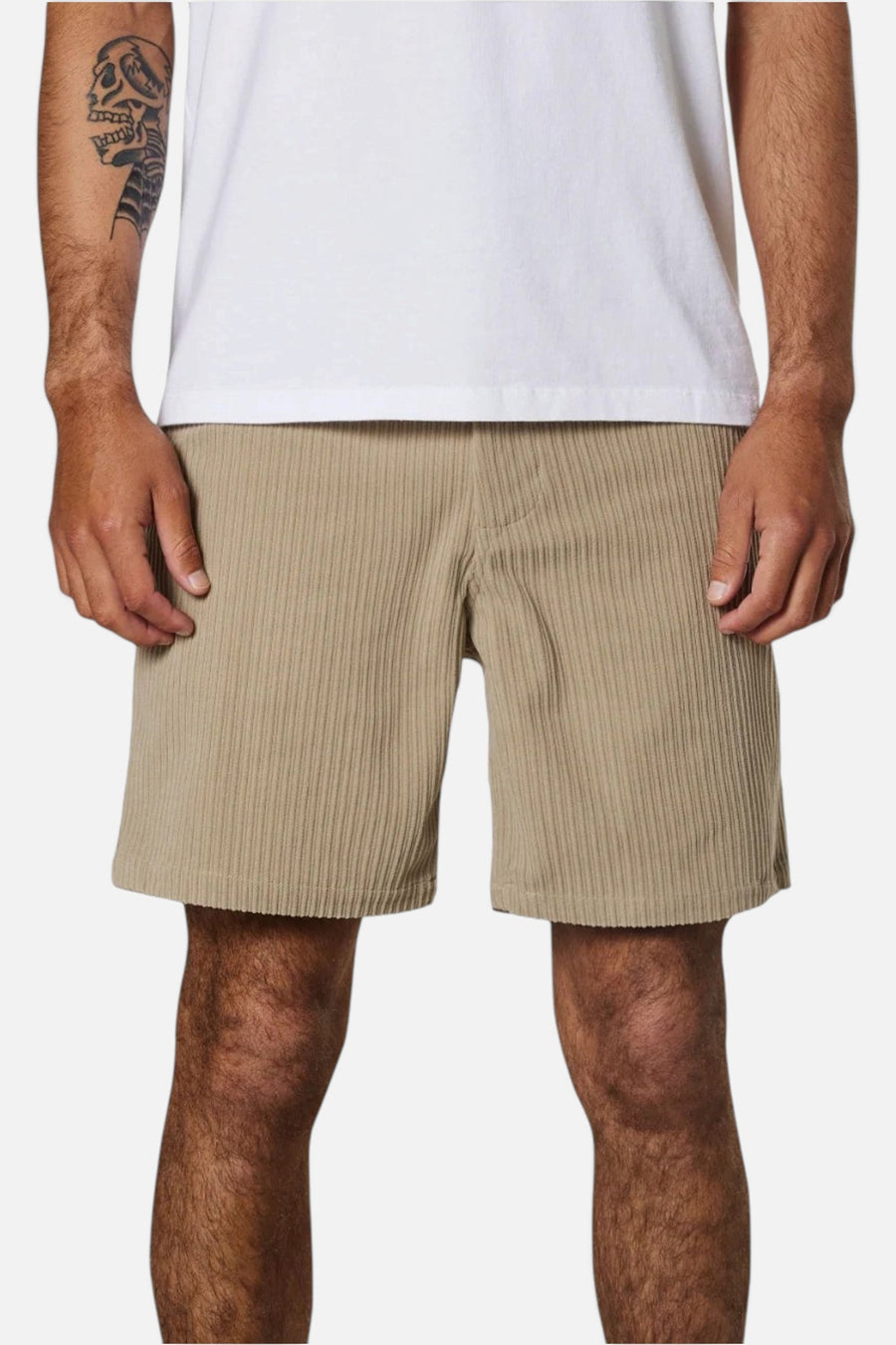 Katin Kennith Short in Aluminum – front view