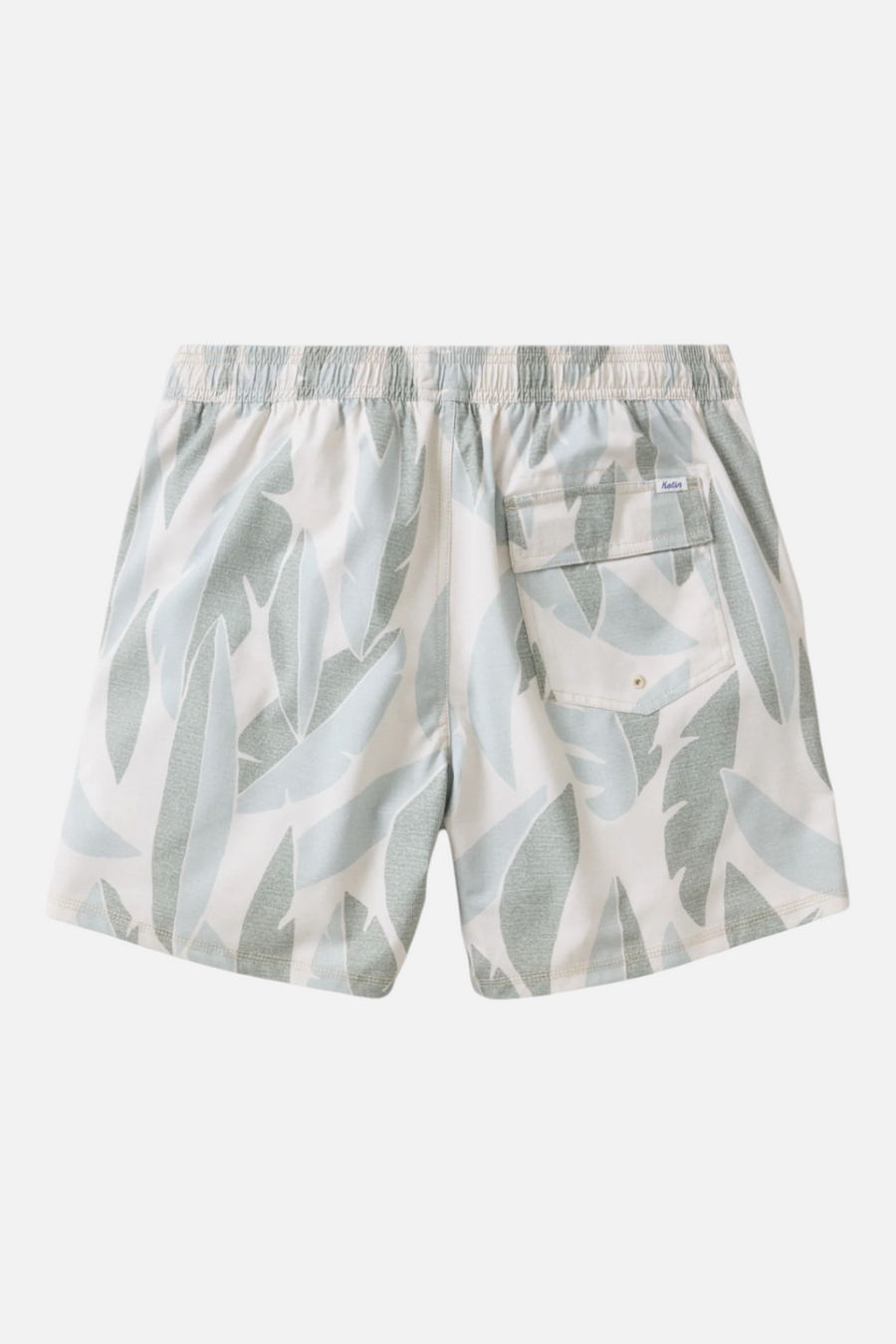 Katin Larry Volley Swim Shorts in Vapor – flat lay