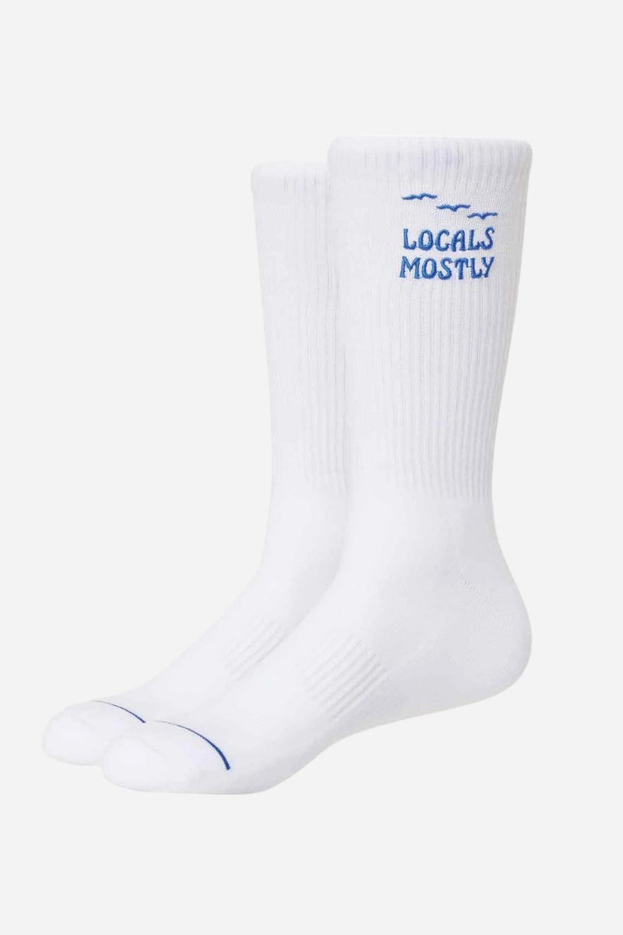 Katin Locals Sock in White – pair