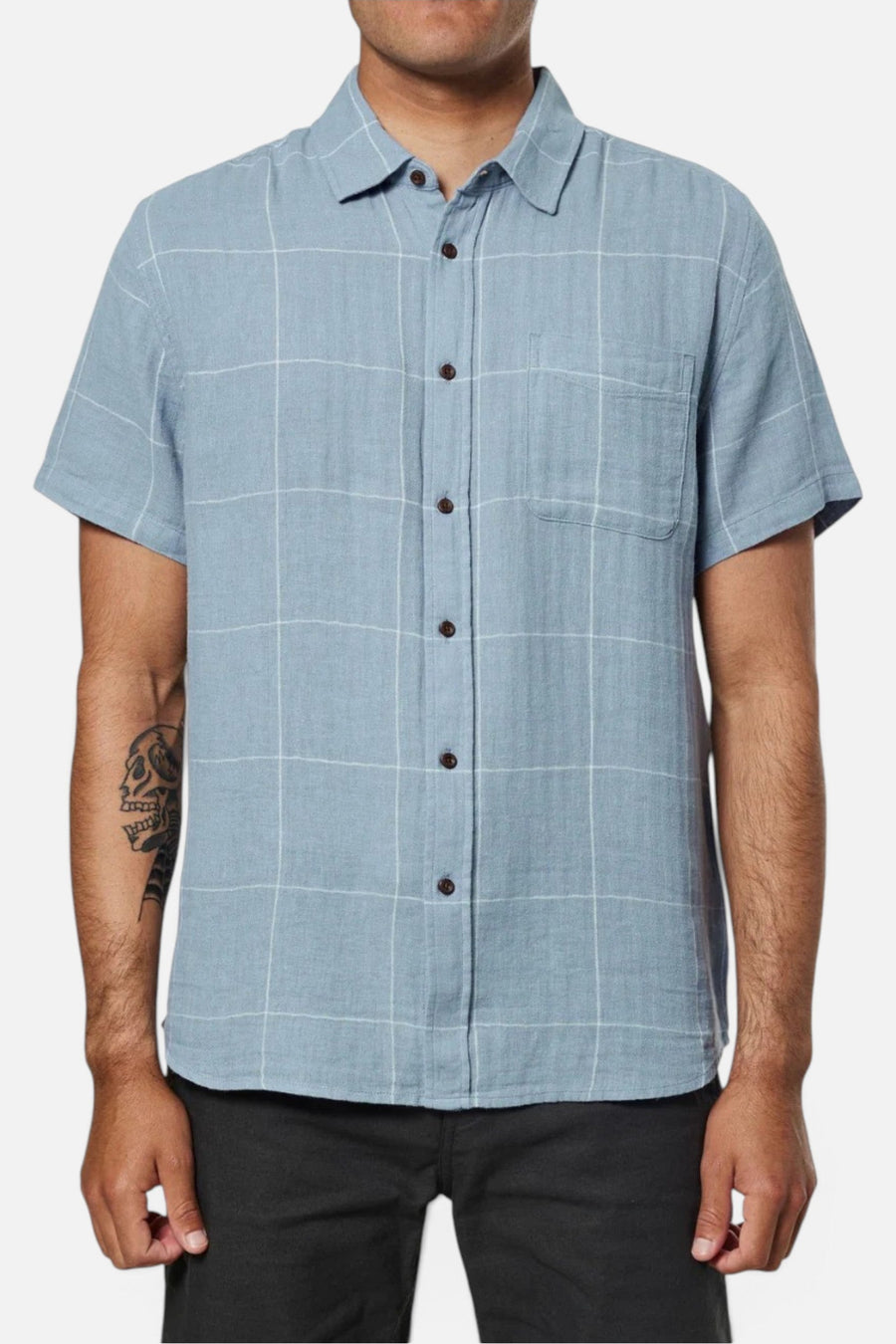 Katin Monty Shirt in Spring Blue – front view