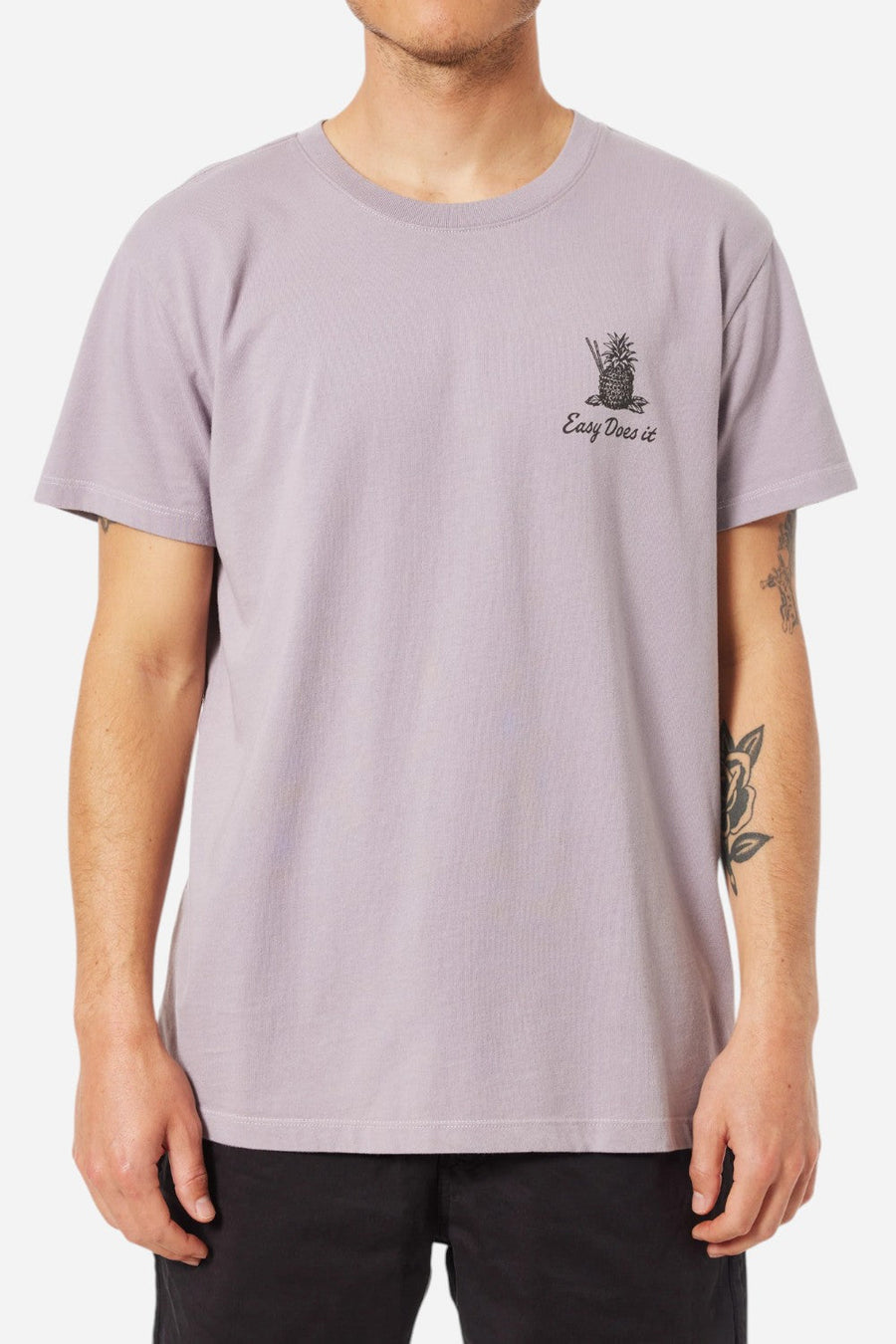 Katin Pina Tee in Lavender – back view