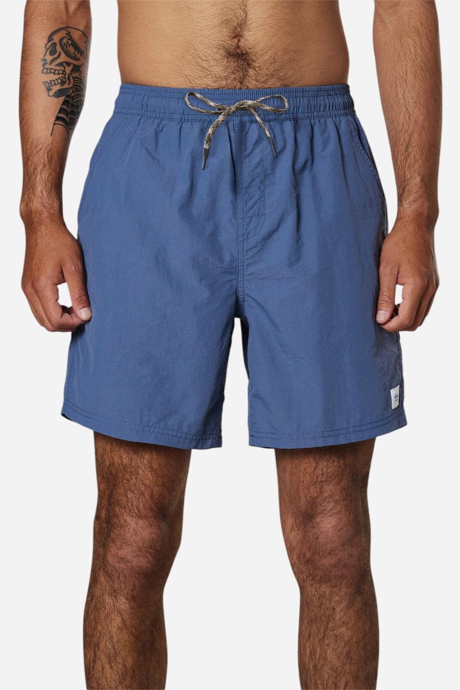 Katin Poolside Volley in Washed Blue – back view