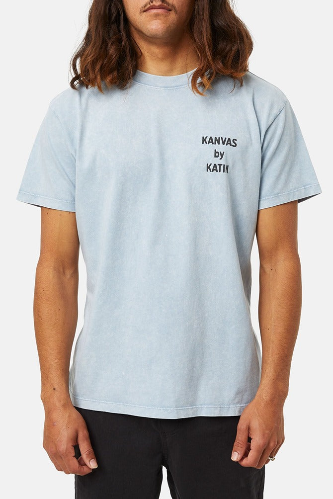 Katin Remote Tee in Slate Mineral – back view