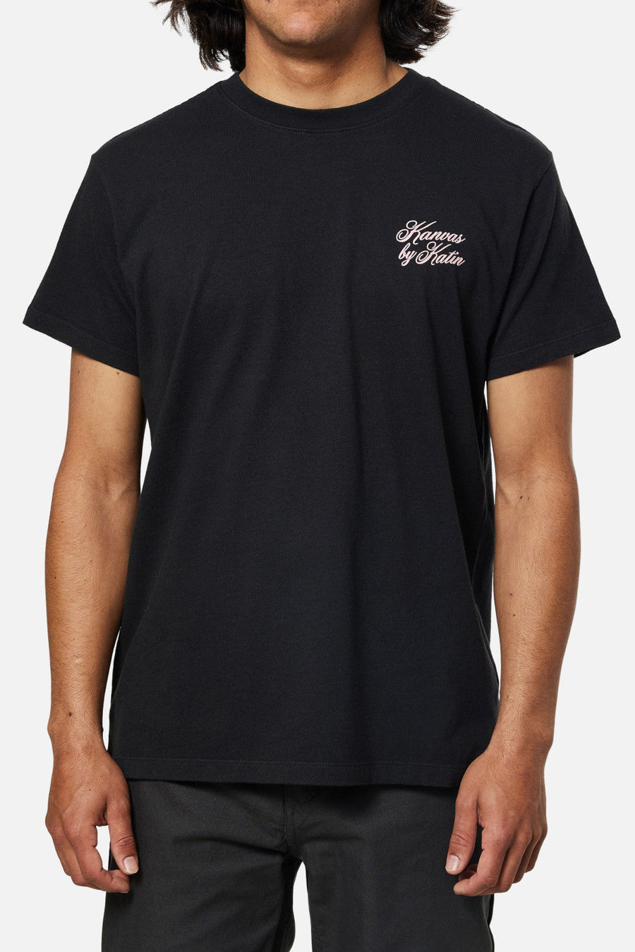 Katin Royal Tee in Black Wash – back view