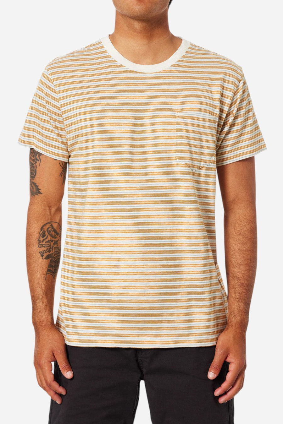 Katin Rural Pocket Tee in Bluff – back view