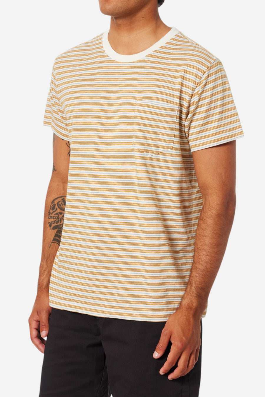 Katin Rural Pocket Tee in Bluff – side view
