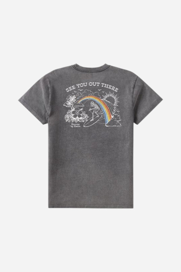 Katin Shangri-La Tee in Black Sand Wash