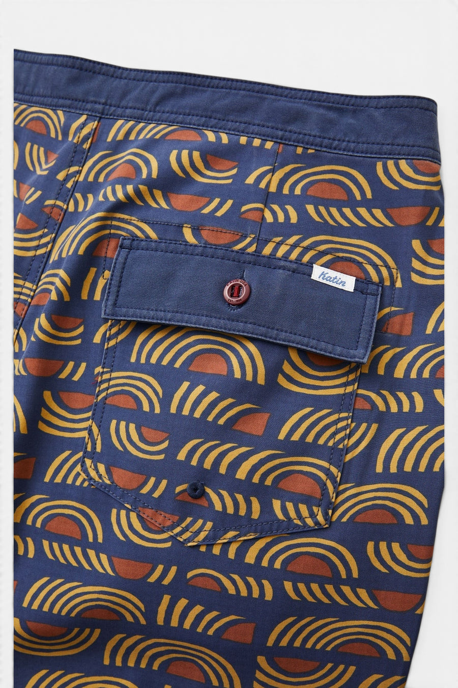 Katin Slice Hybrid Swim Trunk in Navy – alternate