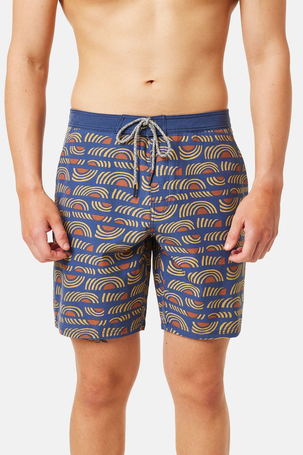 Katin Slice Hybrid Swim Trunk in Navy