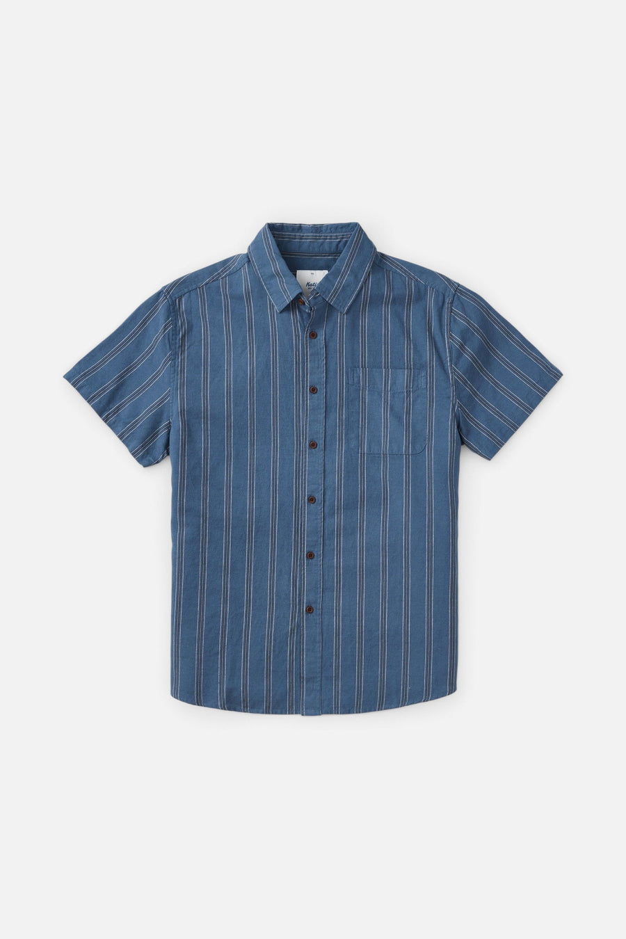 Katin Strum Shirt in Washed Blue – front view