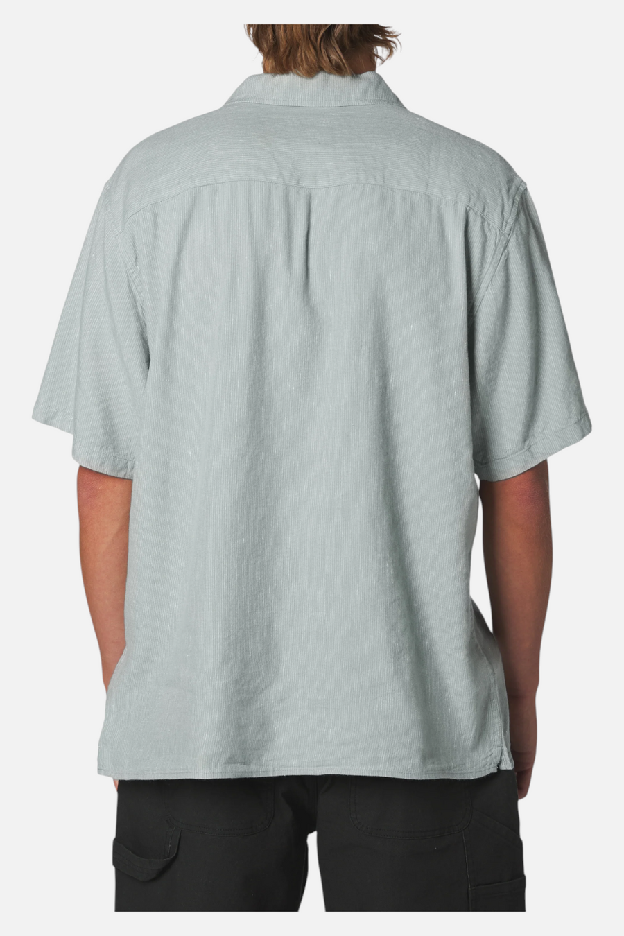 Katin Teller Stripe Shirt in Abyss – flat lay